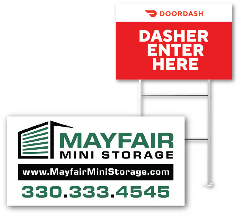 Custom business signs and banners